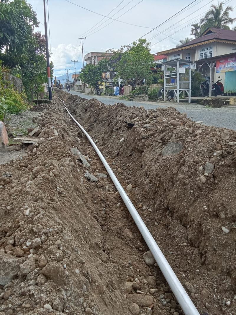 Warga Keluhkan Proyek SPAM di Kemantan Hilir, Tak Ada Papan Nama dan Diduga Asal Kerja