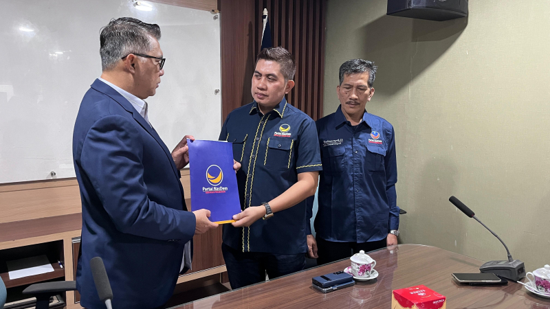 Harta Saputra Pimpin NasDem Sarolangun, Fasha: Saya Yakin Beliau Mampu Besarkan Partai