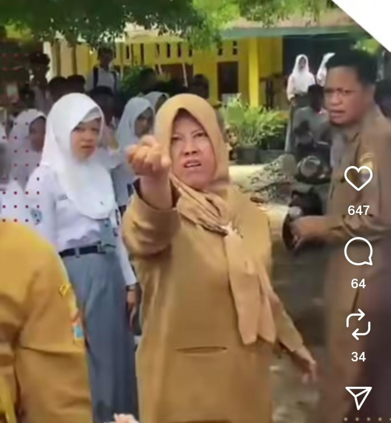 Viral! Kepala SMAN 4 Tanjabtim Ucap Kalimat Diduga Merendahkan Guru PPPK di Depan Siswa