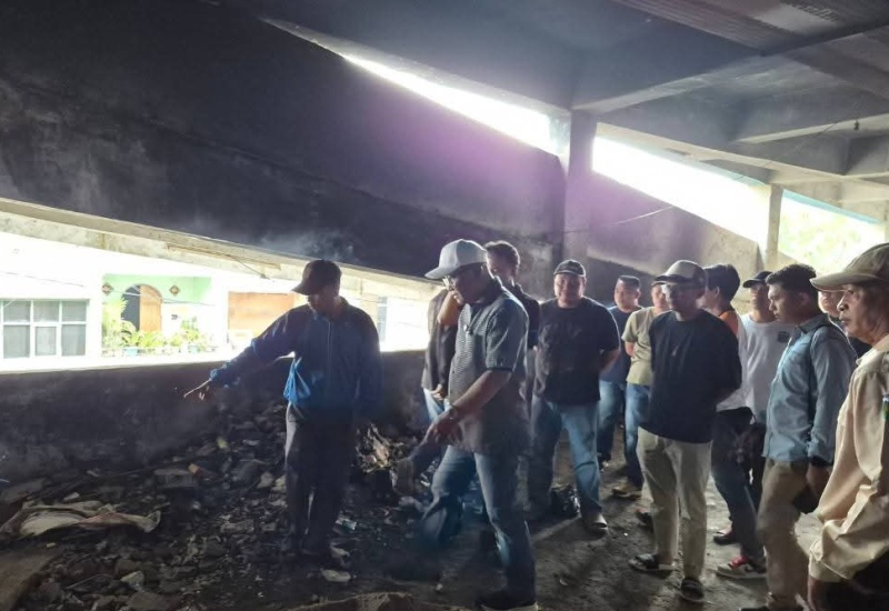 Wako Alfin Berang saat Pantau Kincai Plaza