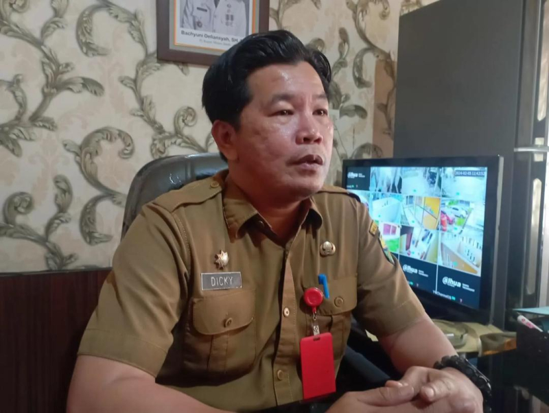 Plt.Kepala BKPSDM Muaro Jambi, Dicky Ferdiansyah.