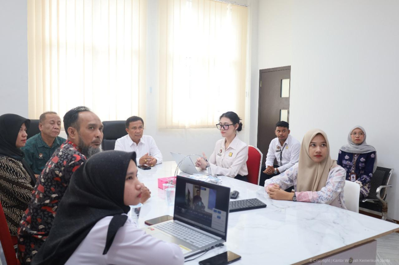Wujudkan Akses Keadilan, Kanwil Kemenkum Jambi ikuti DSK yang Diselenggarakan oleh Kanwil Kemenkum Kalsel