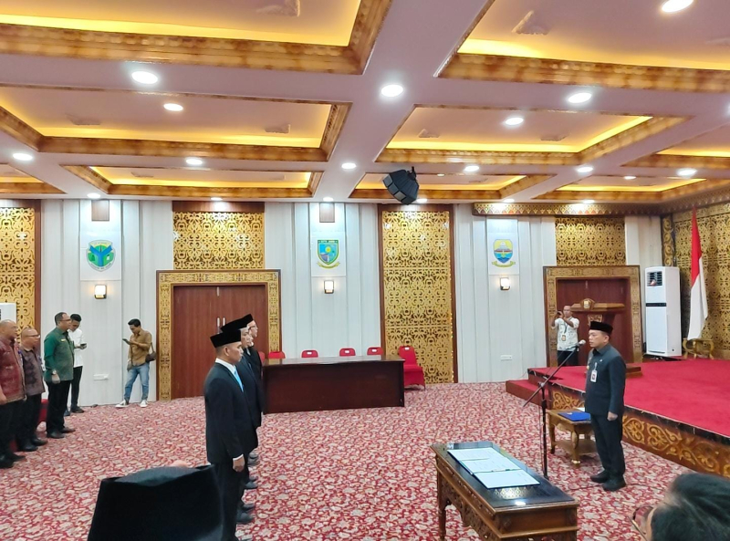 4 Kepala OPD Pemprov Jambi Hasil Lelang Jabatan Dilantik Gubernur Al Haris, Ini Namanya