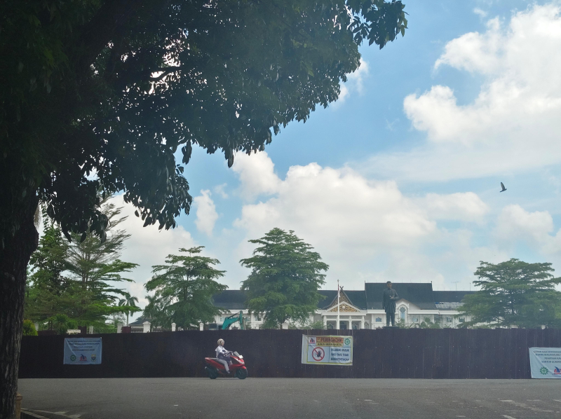 Patung Pahlawan Sultan Thaha Akan Dibangun Ulang Lebih Bagus Di Depan Kawasan Kantor Gubernur Jambi