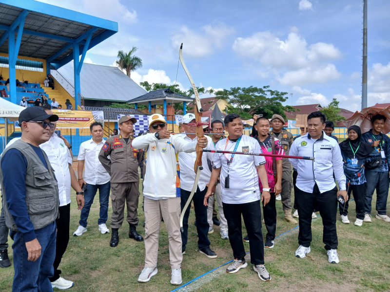 Kejurprov! 154 Atlet Panah Berlaga di Stadion Persitaj Tanjung Jabung Barat