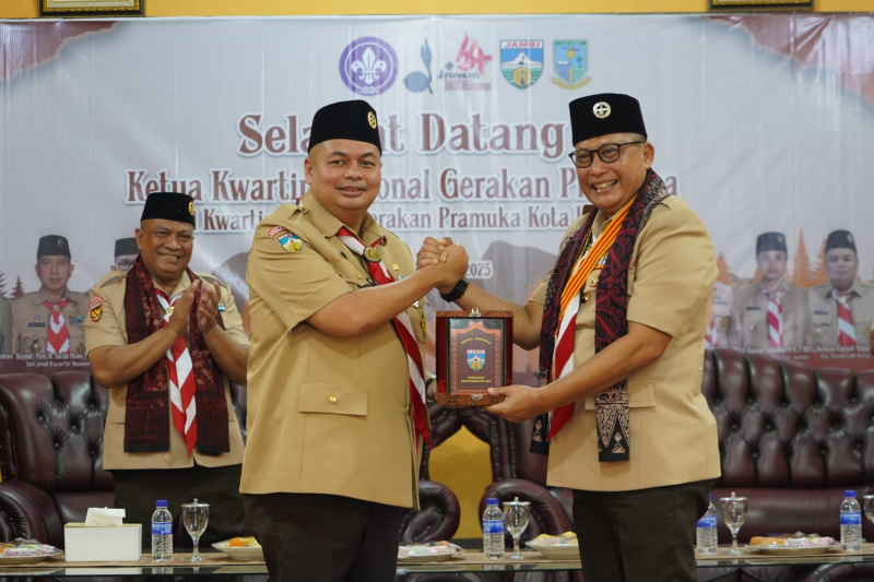 KFA Paparkan Transformasi Pramuka Kota Jambi Dihadapan Ka Kwarnas, Mulai Digitalisasi hingga Anti Kriminalitas Remaja