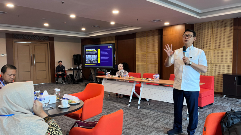 Jadi Nara Sumber Workshop dan Rakor Tahunan 2025 BKS-PTN Barat di Unja, Fasha Bicara Soal Potensi Hilirisasi SDA di Jambi