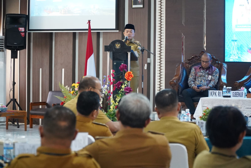 Pejabat Eselon II Pemprov Jambi Ikuti Bimtek Antikorupsi, Al Haris: Kita Harus Komit, Jangan Ada Uang Negara Disalahgunakan