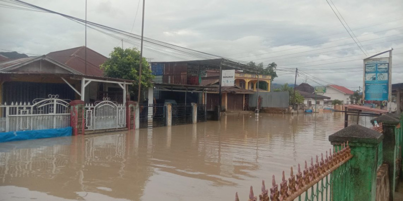 Banjir Depati Tujuh Meluas, Warga Lubuk Suli Minta Pemerintah Segera Dirikan Dapur Umum