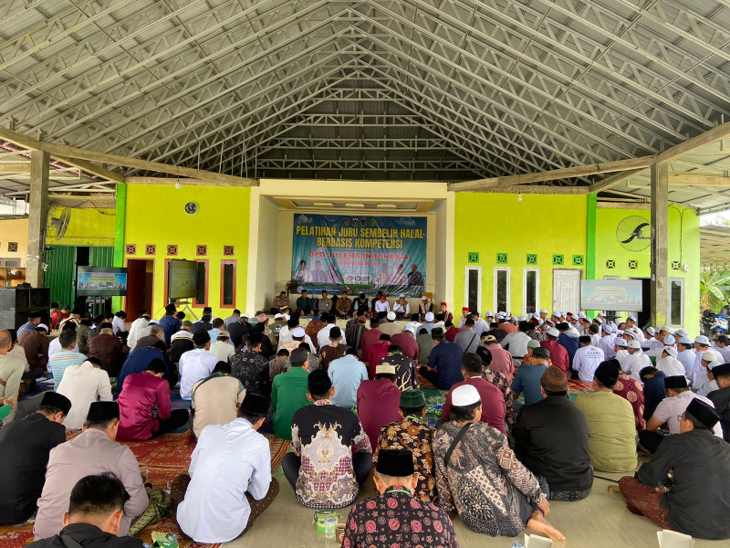Sukses, DPD Juleha Indonesia Batang Hari Gelar Pelatihan Juru Sembelih Halal Berbasis Kompetensi