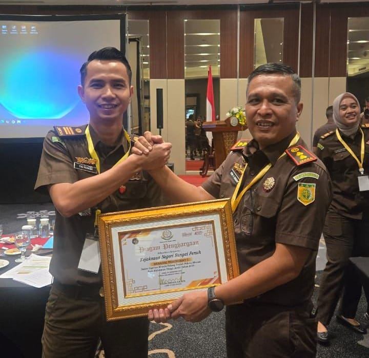 Kejari Sungai Penuh Raih Peringkat I Capaian Kinerja Pidsus se-Wilayah Jambi pada 2025