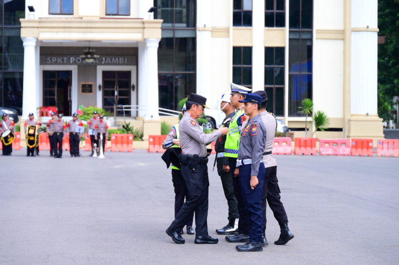 1.507 Personel Disiapkan Polda Jambi Untuk Pengamanan Perayaan Natal 2025 dan Tahun Baru 2026