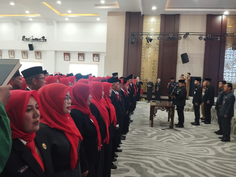 Wali Kota Jambi Lantik 26 Kepala SMP Negeri, Ini Daftar Lengkap Nama Kepsek