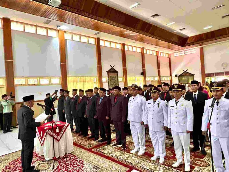 Rotasi Pejabat Pemkab Bungo, Ini Daftar Lengkap Pejabat Eselon II dan III yang Dilantik