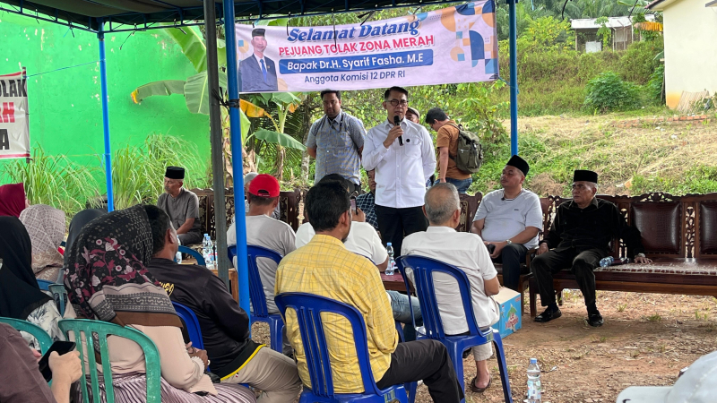 DPR RI Soroti Mandeknya Penyelesaian Zona Merah Kota Jambi, Fasha: Warga Terjepit, Wali Kota Harus Ambil Kendali