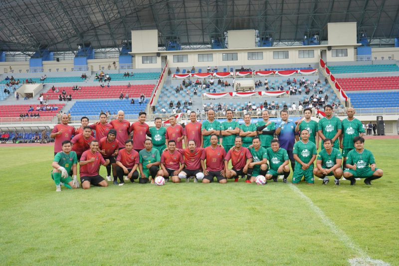 Memang Mantap Gubernur Al Haris, Hattrick-nya Bawa Jambi Mantap Ungguli Pers FC di Stadion Swarnabhumi