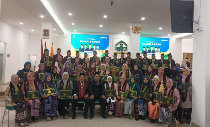 Sukses! IAIN Kerinci Kukuhkan dan Yudisium 600 Guru PPG, Resmi Sandang Gelar Profesional