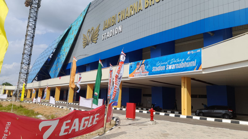 MANTAP ! Semua Prasarana Stadion Swarna Bhumi Dipastikan Klir, Siap Gelar Laga Final Gubernur Cup 2026