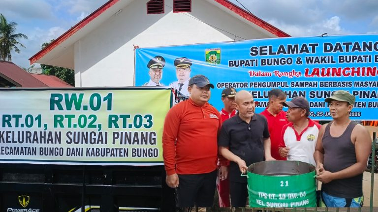 Dorong Pengelolaan Sampah Berkelanjutan, Bupati Bungo Launching OPBM