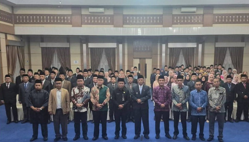 Wawako Azhar Lantik 144 Pejabat OPD Hasil Perampingan, Ini Nama-Namanya