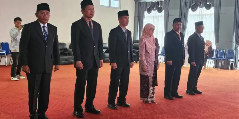 Isra Kamar Jadi Kadis Pendidikan, Ini 6 Kepala OPD yang Dilantik Bupati Kerinci