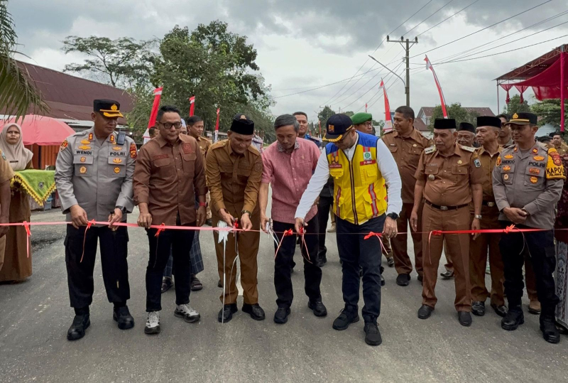 Jalan Singkut 7 Resmi Beroperasi, Bukti Kerja Edi Purwanto di Senayan
