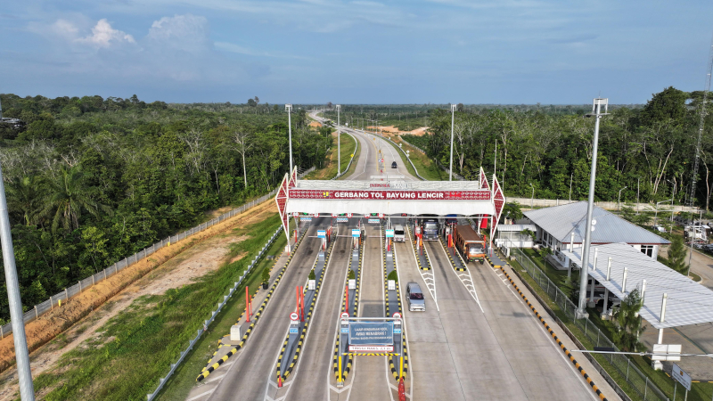 Long Weekend Imlek 2026, Trafik Jalan Tol Trans Sumatera Naik 21,34 Persen