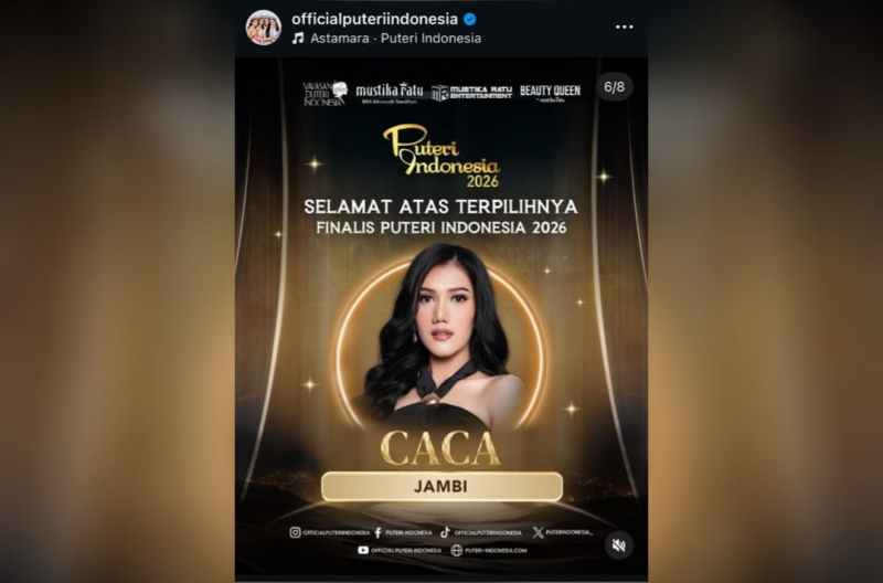 Mengenal Dhiya Salsabila : Putri Indonesia Perwakilan Jambi 2026, Tatap Malam Final April 2026, Wajib Dukung