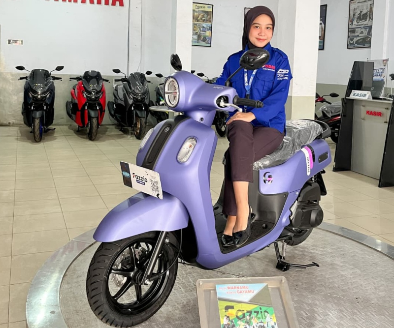 Warna Baru Yamaha Fazzio 2026 Resmi Hadir di Dealer Jambi, Harga Mulai Rp21,2 Juta