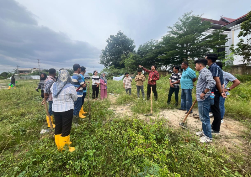 PT SAS Mulai Latih Warga yang Terlibat Penanaman RTH di Kawasan TUKS