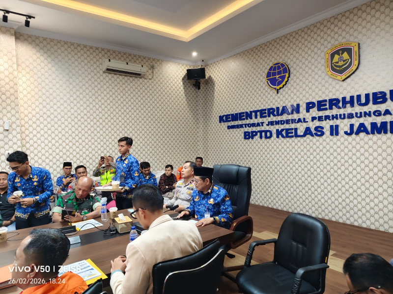 1,9 Juta Warga Jambi Diprediksi Mudik, BPTD Pastikan Angkutan Lebaran 2026 Siap Total