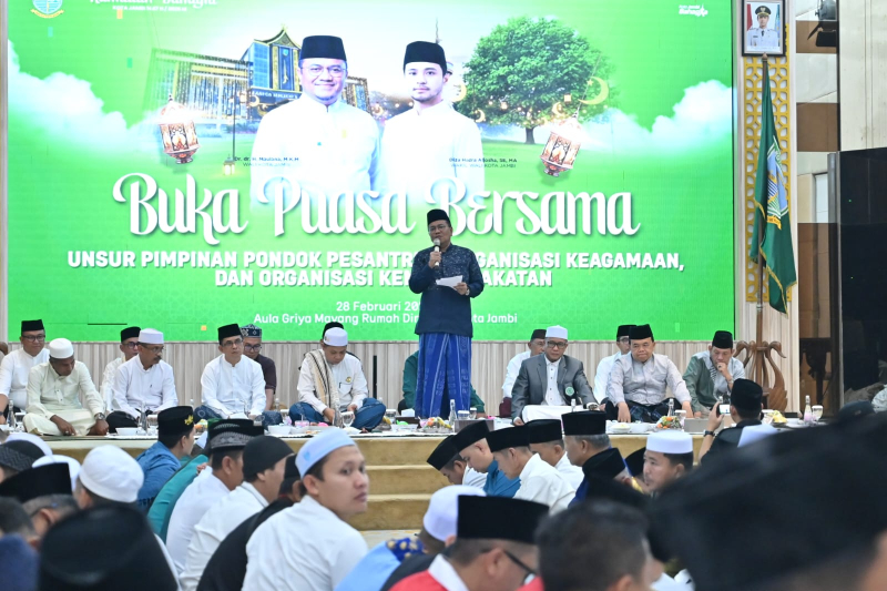 Gelar Buka Puasa Bersama Ormas, Wali Kota Maulana Perkuat Sinergi Membangun Kota Jambi