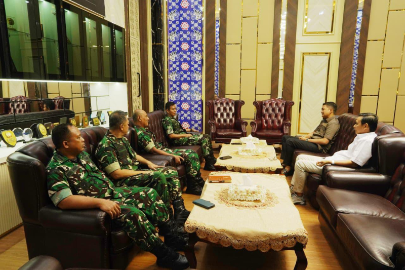 Danrem 042/Gapu Jalin Silaturahmi dengan DPRD Jambi, Perkuat Sinergi TNI dan Legislatif