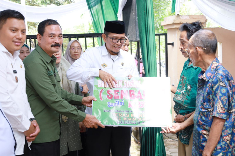 Dari Tahun 2009, Bumdesma Lkd Teras Mandiri Kecamatan Muara Bulian Berikan Bansos Hampir Rp 1 Miliar
