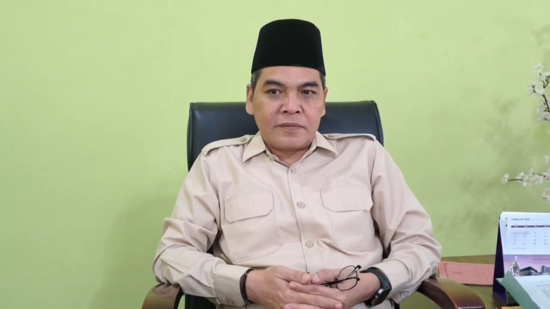 Kepala Kanwil Kementerian Haji dan Umrah Provinsi Jambi, Dr. H. Wahyudi Abdul Wahab.