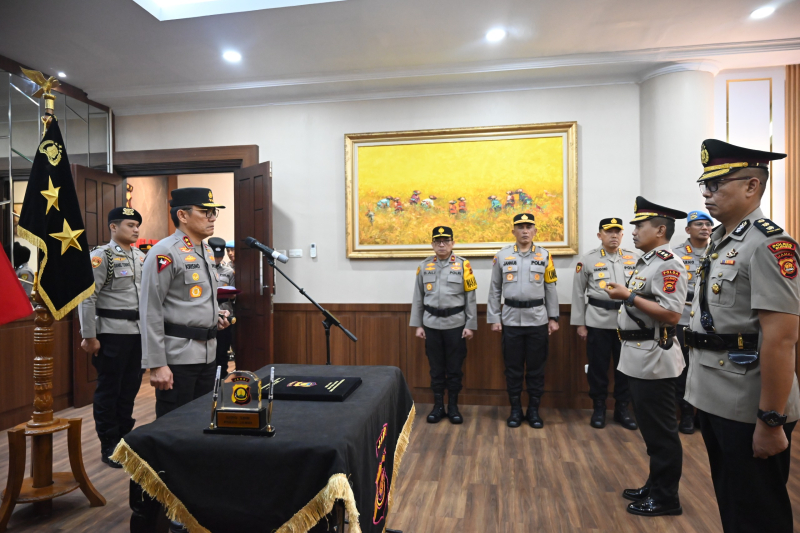 Kapolda Jambi Pimpin Sertijab Kapolres Bungo, AKBP Zamri Elfino Resmi Jabat Kapolres
