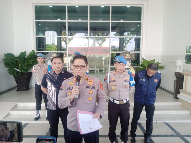 Tangan Diborgol, Tersangka Sabu 58 Kg Kabur Lompat dari Lantai Dua Polda Jambi
