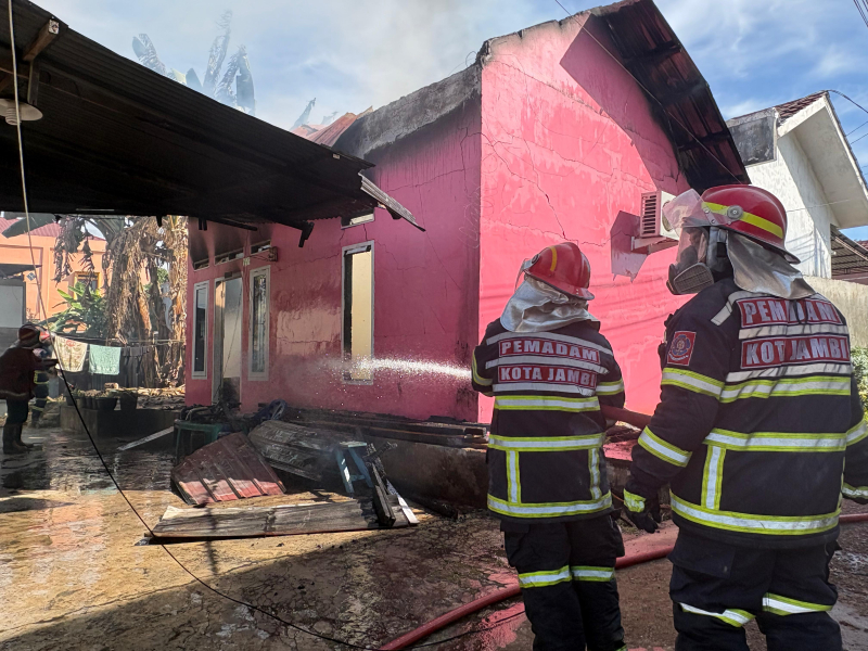 Kebakaran di Kenali Besar Jambi, Bocah 6 Tahun Alami Luka Bakar di Wajah