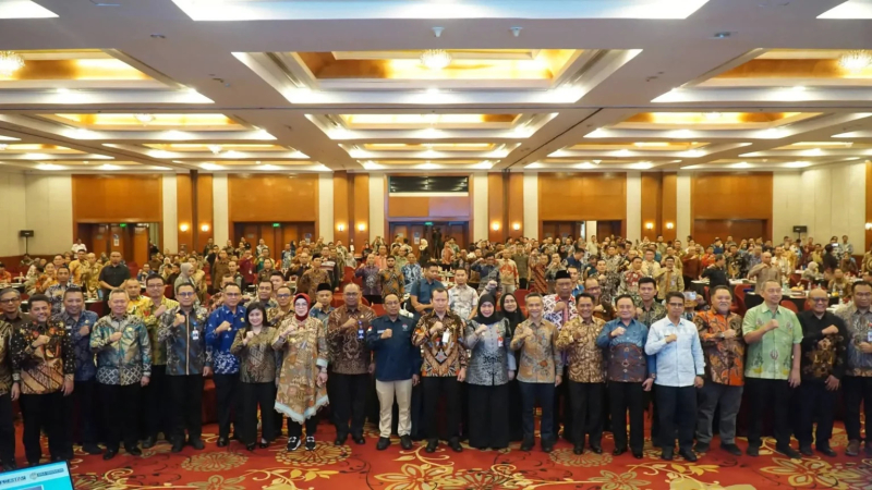 Usai mengikuti Rakornas SDM Transportasi di Redtop Hotel & Convention Center.