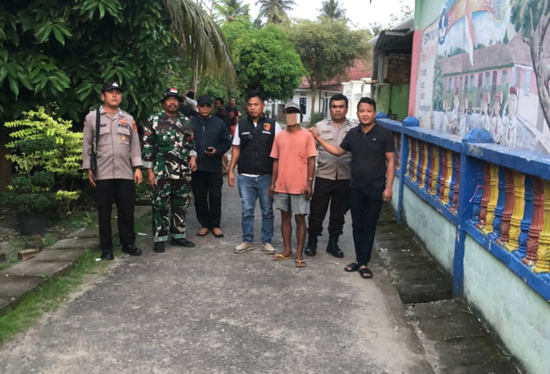Pria di Jambi Timur Bacok Tetangga Pakai Pisau dan Parang, Pelaku Diamankan Polisi