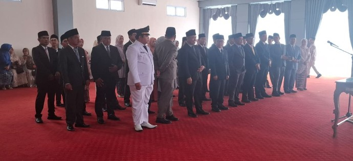 Breaking News!! Puluhan Pejabat Kerinci Dilantik, Ini Rinciannya