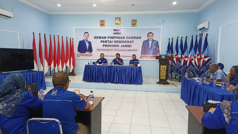 Panitia Terbentuk, Musda Demokrat Jambi Segera Dimulai