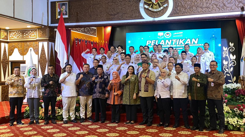 Wamentan Sudaryono Lantik Pengurus APPSI Jambi Periode 2026-2030, Diketuai Ari Budhi Pratiwi