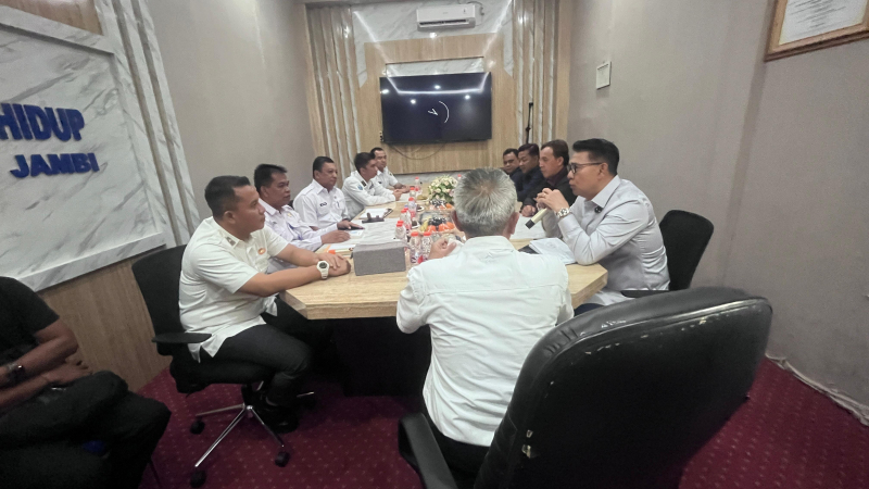 Sambangi DLH Muaro Jambi, Fasha Tampung Aspirasi Terkait Pengelolaan Sampah